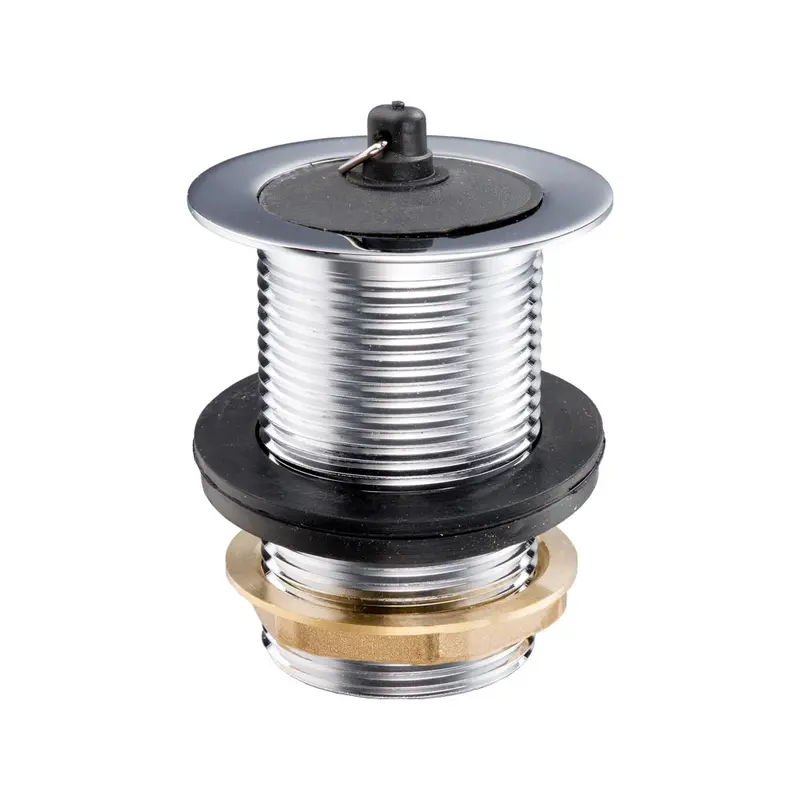 Gio Unslotted 32Mm Basin Waste With Plug – Chrome 1