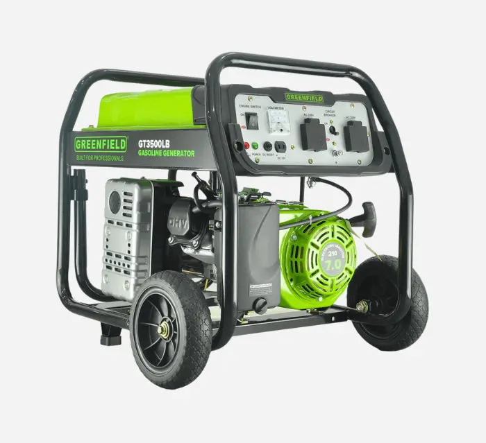 Greenfield Gt3500Lb Portable Gasoline Generator – 3100W Output 1