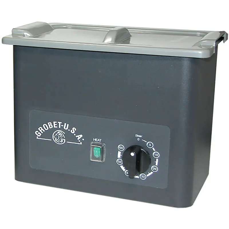 Grobet 3.5-Quart Ultrasonic Cleaner With Protective Cover 1