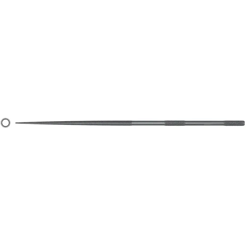 Grobet Usa 10 Cm Round Needle File – Swiss Pattern 1