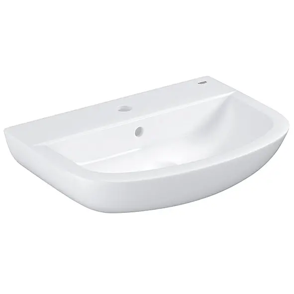 Grohe Bau Wall-Mounted Ceramic Basin – 386Mm Width 1