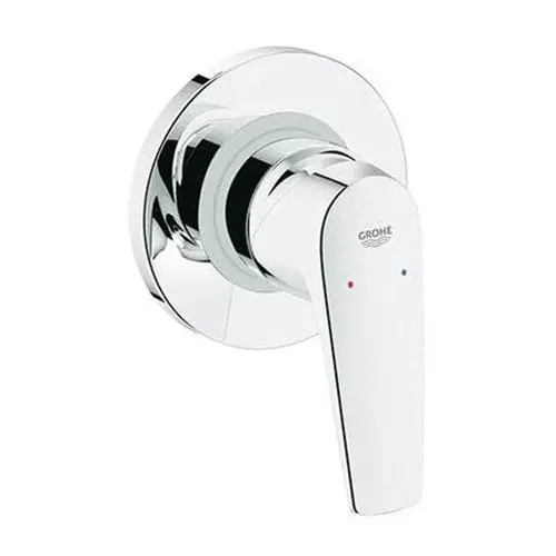 Grohe Bauflow Concealed Shower And Bath Mixer Trim Set 1