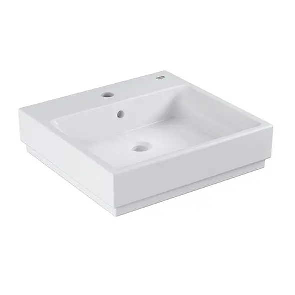 Grohe Cube Wall-Mount Ceramic Bathroom Basin 1