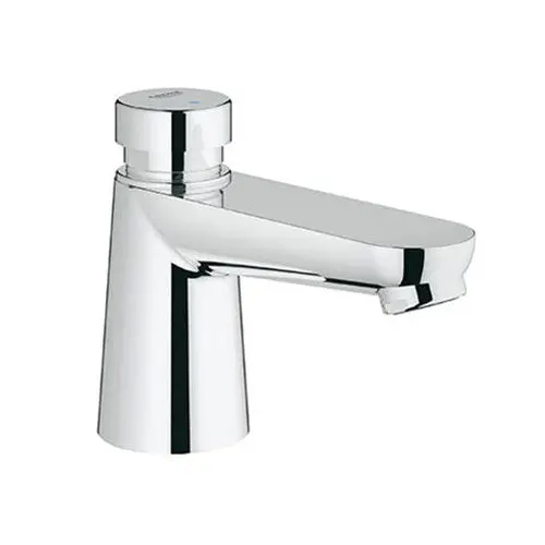 Grohe Euroeco Cosmopolitan T Self-Closing Pillar Tap – Deck Mounted 1