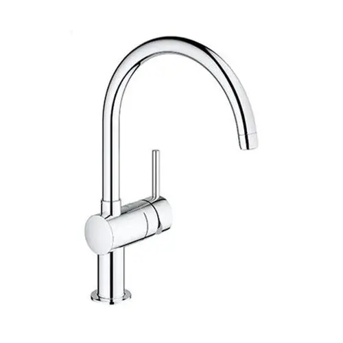 Grohe Minta Single-Lever Kitchen Mixer With Swiveling C-Spout 1