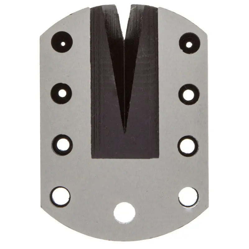 Hardened Oblong Anvil With Smooth Flat Surface – 9 Holes & 5 Slots 1