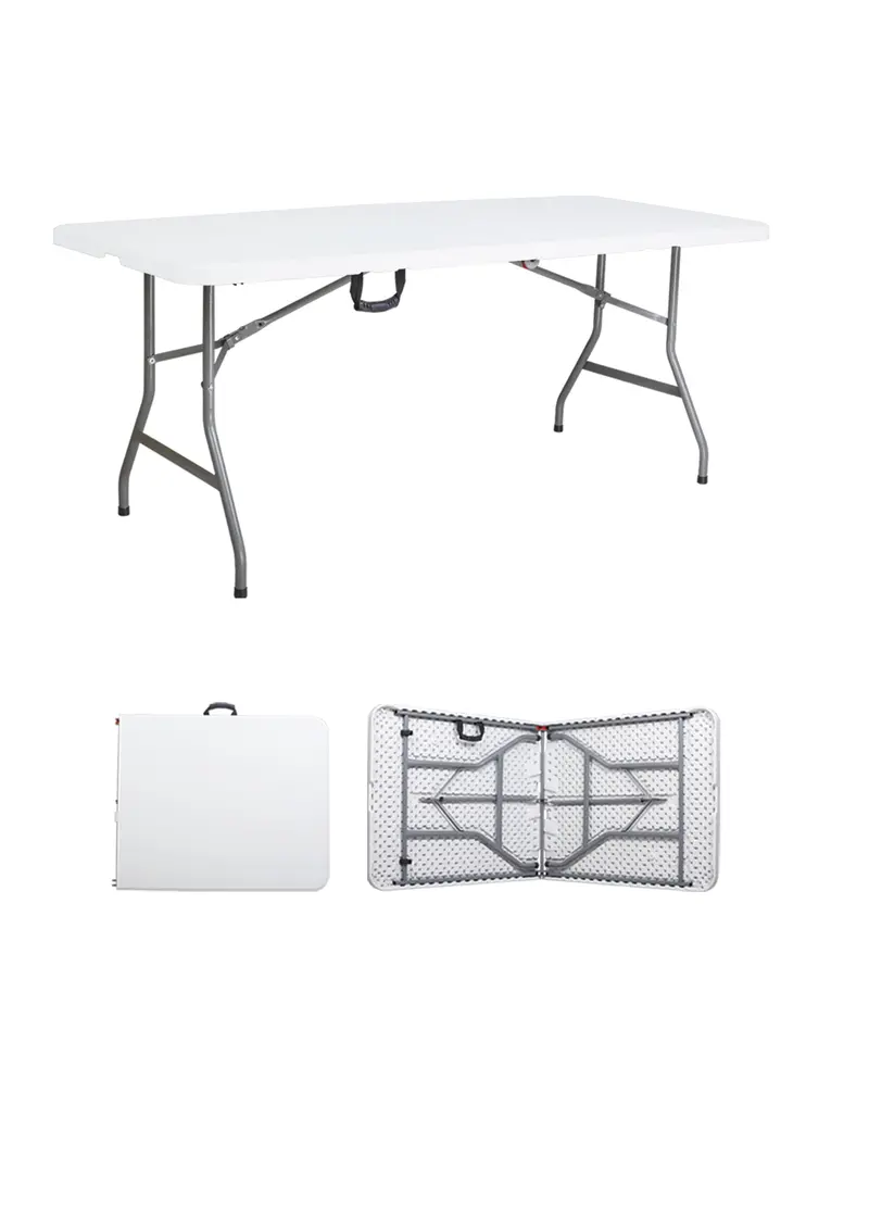 Herzberg Hg-5020 Compact Folding Utility Table 1