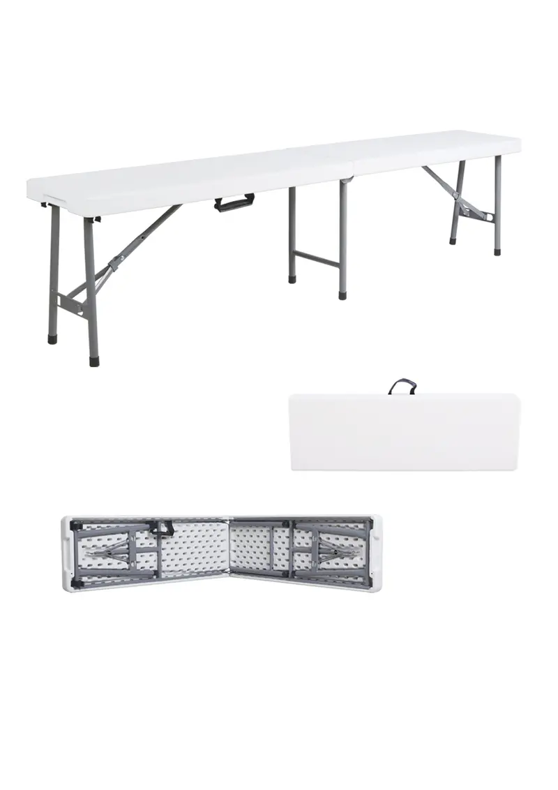 Herzberg Hg-5021 Space-Saving Folding Bench 1