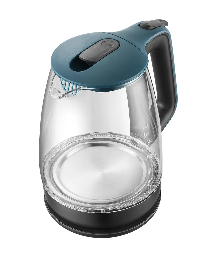 Herzberg Hg-5054 1.7L Borosilicate Glass Electric Kettle 1