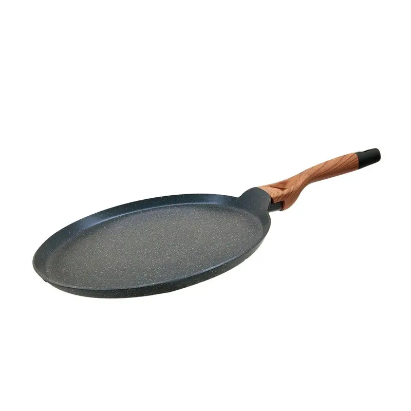 Herzberg Hg-6030Cp Non-Stick Marble-Coated Pancake Pan – 30 Cm 1