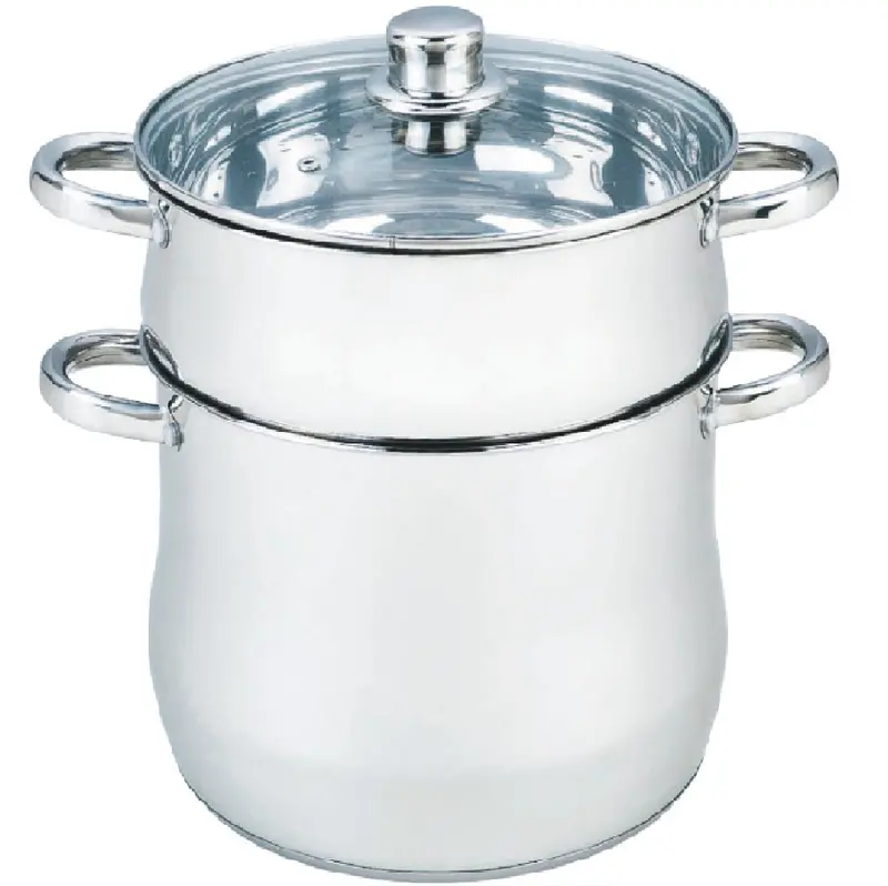 Hg-5053 Herzberg Stainless Steel Couscous Maker – 14L Capacity, Traditional Cooking 1
