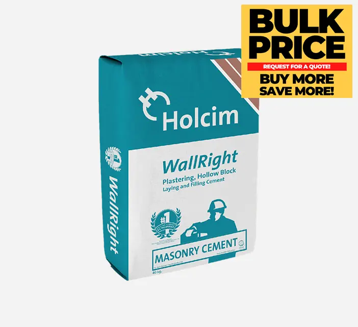 Holcim Wallright Cement – High-Performance Masonry Cement For Plastering And Rendering 1