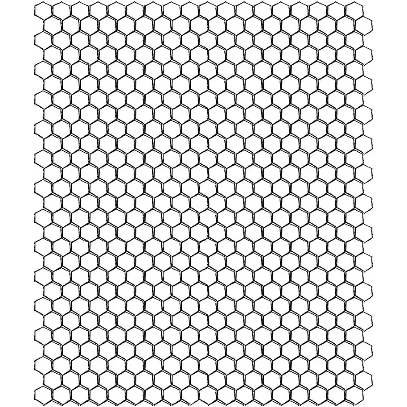 Honeycomb Geometric Wallpaper Swatch, Rolling Mill Heritage Collection (4" X 5") By Rmr 1