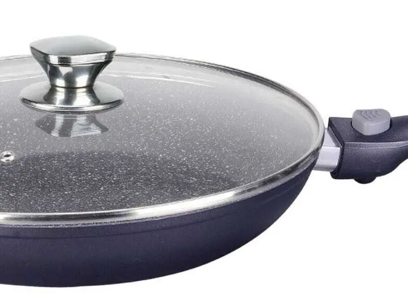 Imperial Collection Im-Ffl28-Dm 28 Cm Marble-Coated Detachable-Handle Frying Pan 1