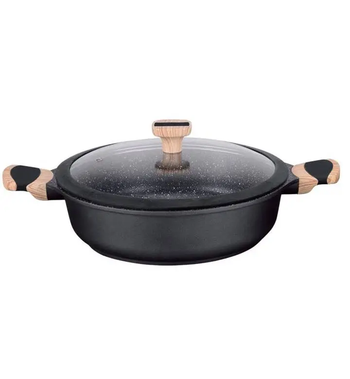 Imperial Collection Im-Lc322Wm 32Cm Die-Cast Aluminium Low Casserole (5.8L) 1