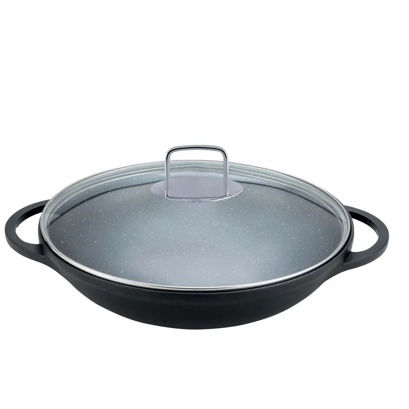 Imperial Collection Im-Wok40M Heavy-Duty Aluminum Wok – 40 Cm, 9.3 L 1