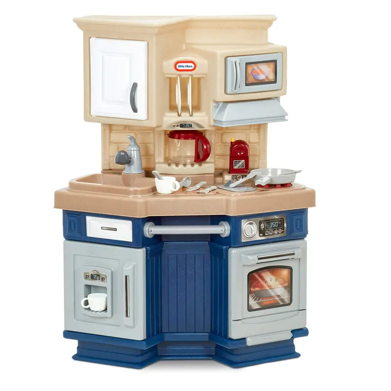 Interactive Pretend Play Kitchen For Toddlers 1