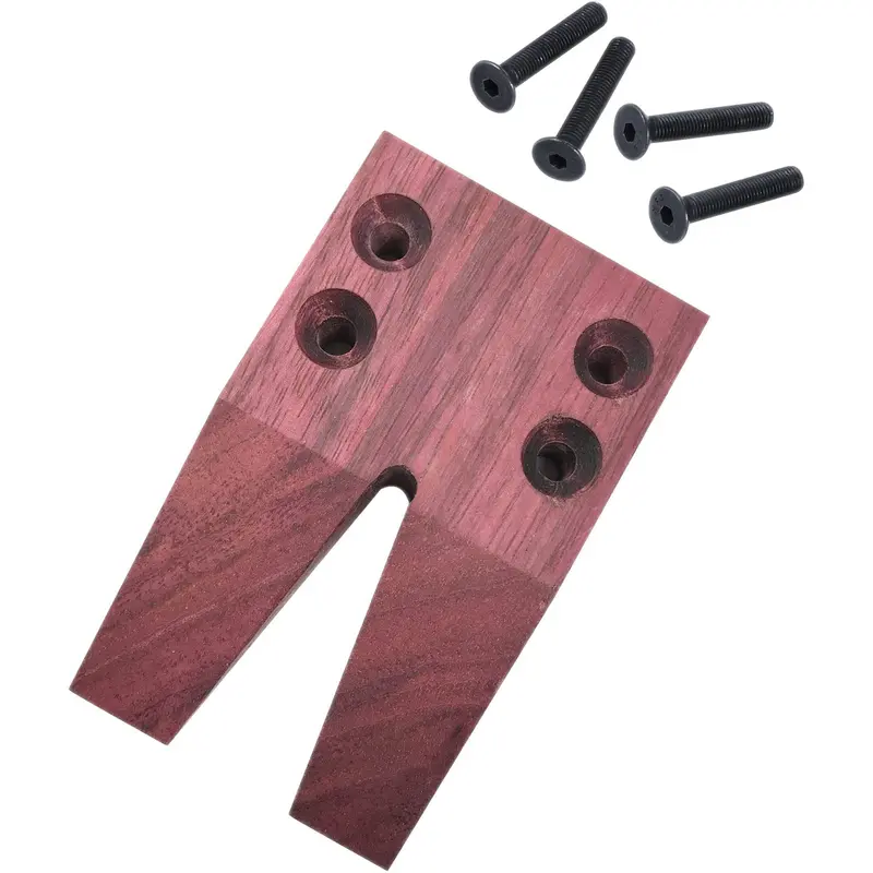 Jayne Redman Purple Heart Wood Mini Bench Pin – Compact, Hardwood Craft Aid 1