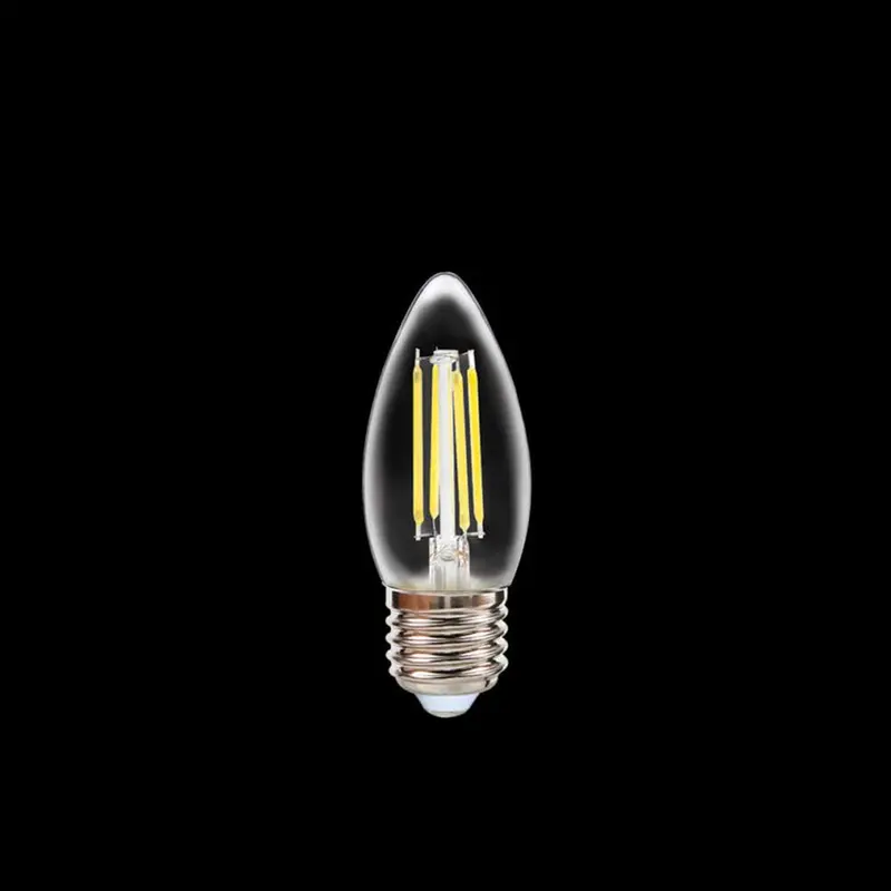 K. Light Candle-Shape Filament Led Bulb – E27, 4W, 6500K Bright Daylight 1