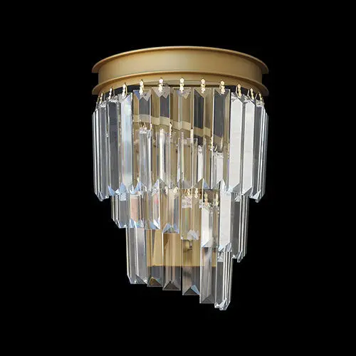 K. Light Crystal-Embellished Wall Sconce 1