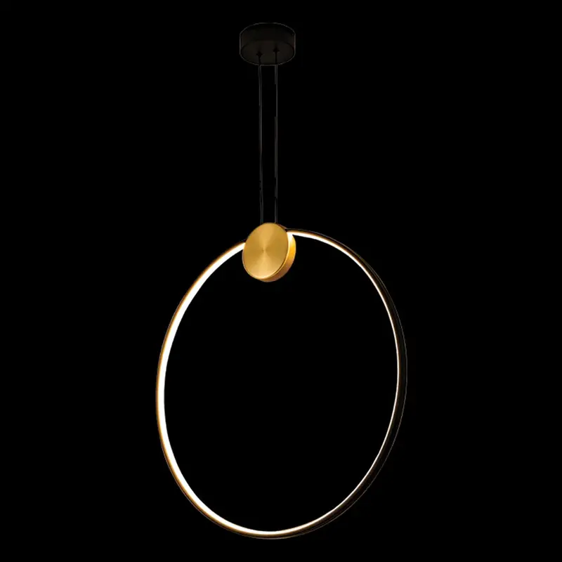 K. Light Large Ring Led Pendant Fixture – 3000K Warm White 1