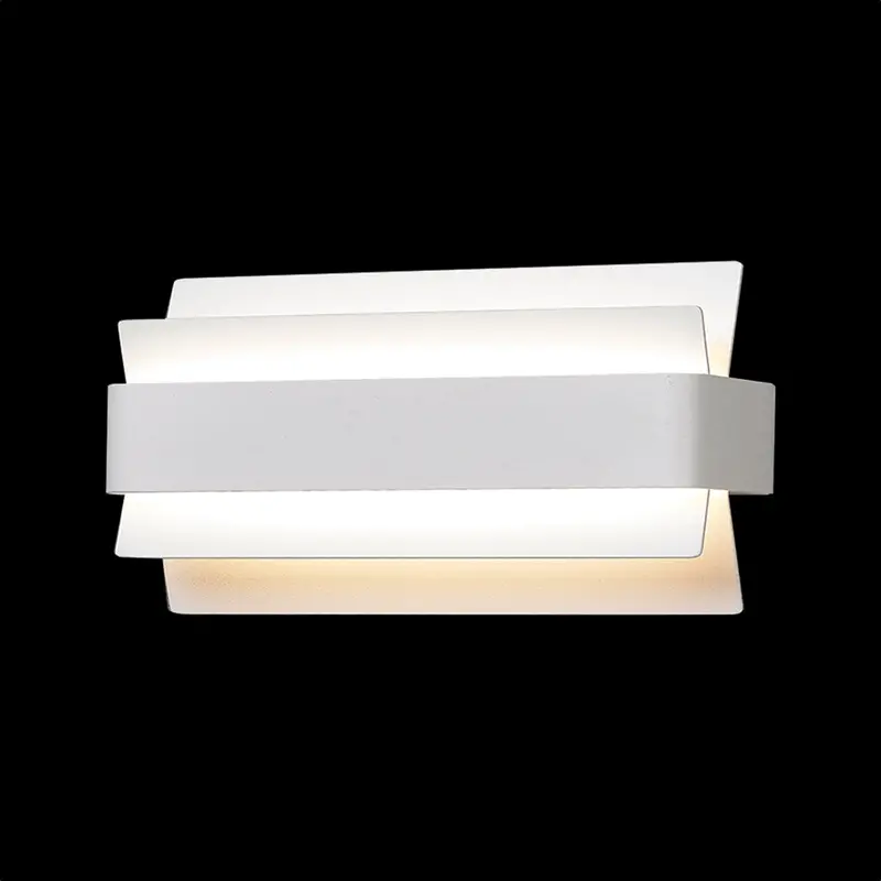 K. Light Large Slated Led Wall Fixture – 16W, 3000K Warm White 1