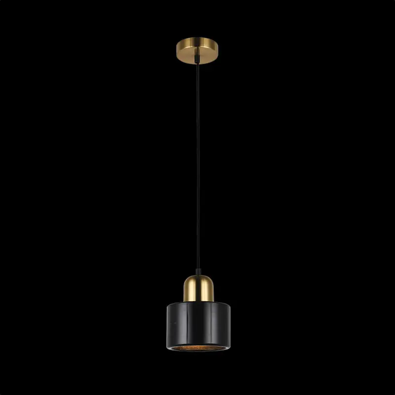 K. Light Marble-Finish Pendant Lamp – E27 Base, 40W Compatible 1