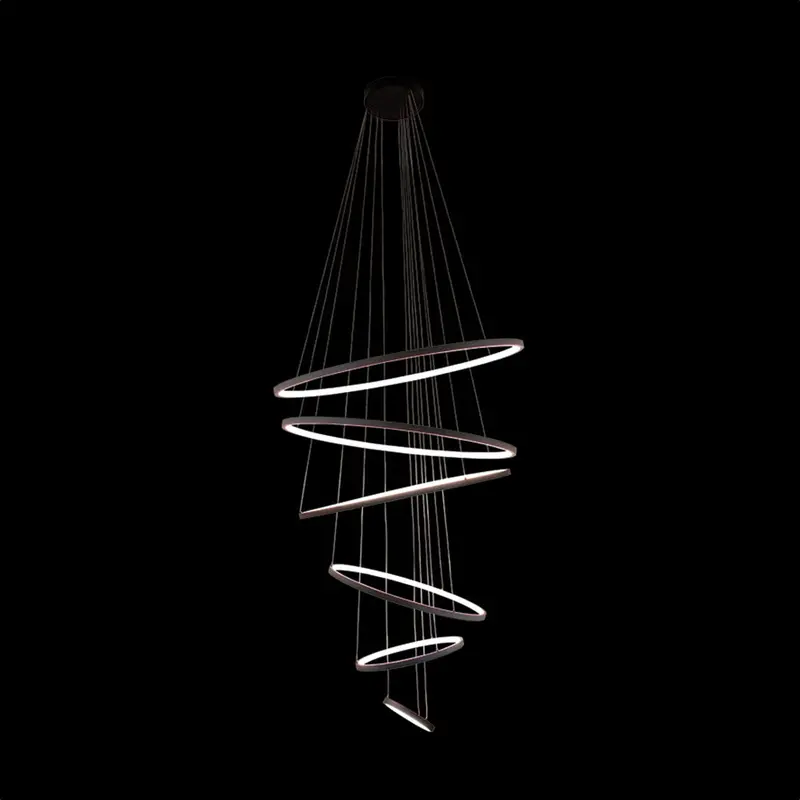 K. Light Mega Ribbon Pendant – 145W High-Output Led, 8925Lm, 3000K 1