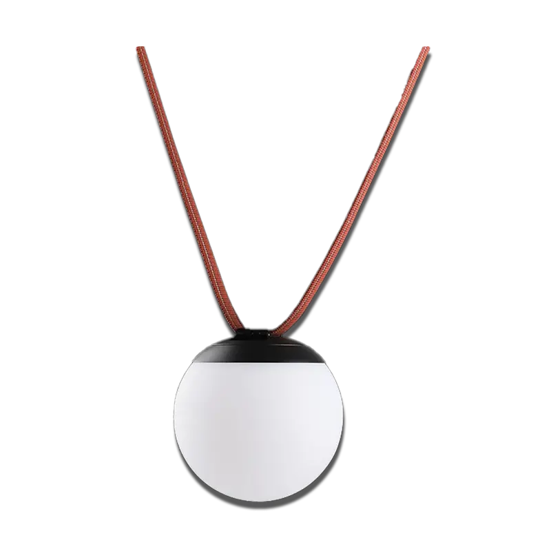 K. Light Spherical Led Pendant – Aluminium & Plastic Design – 3000K Warm White 1