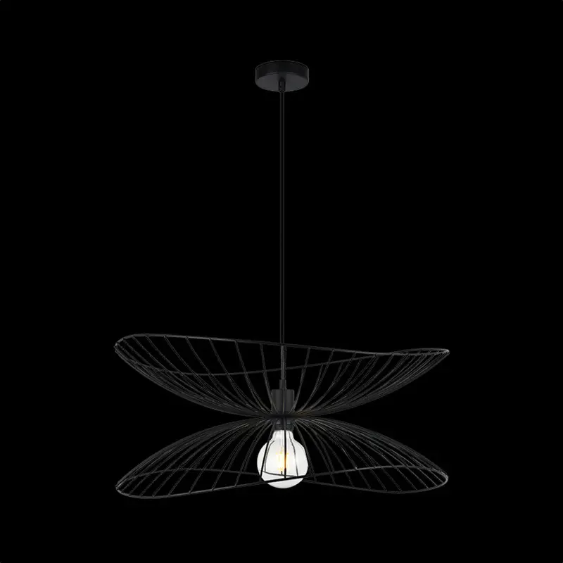 K. Light Twin Sensu Pendant – Dual E27 Suspension, 40W Per Bulb 1