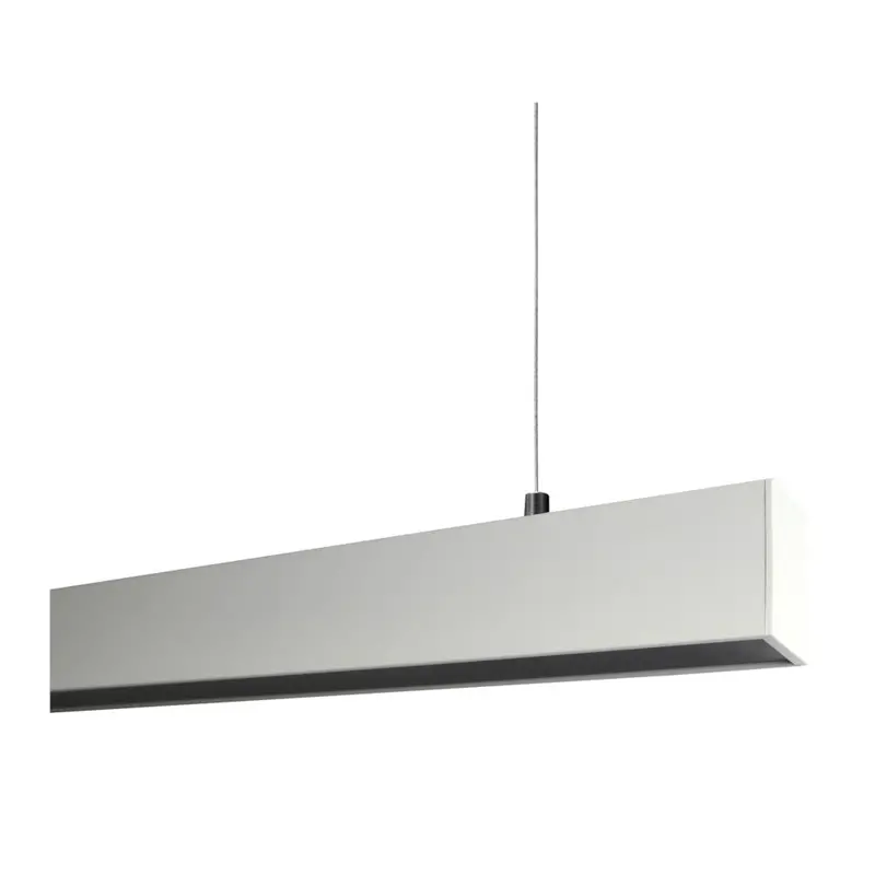 K. Light U-Channel Led Pendant – 32W, 4000Lm, White Finish 1