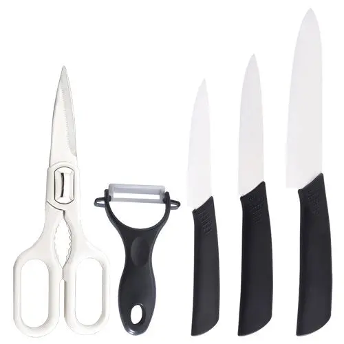 Kaiserhoff Kh-1551 Premium 5-Piece Knife Set (3 Knives + 2 Accessories) 1