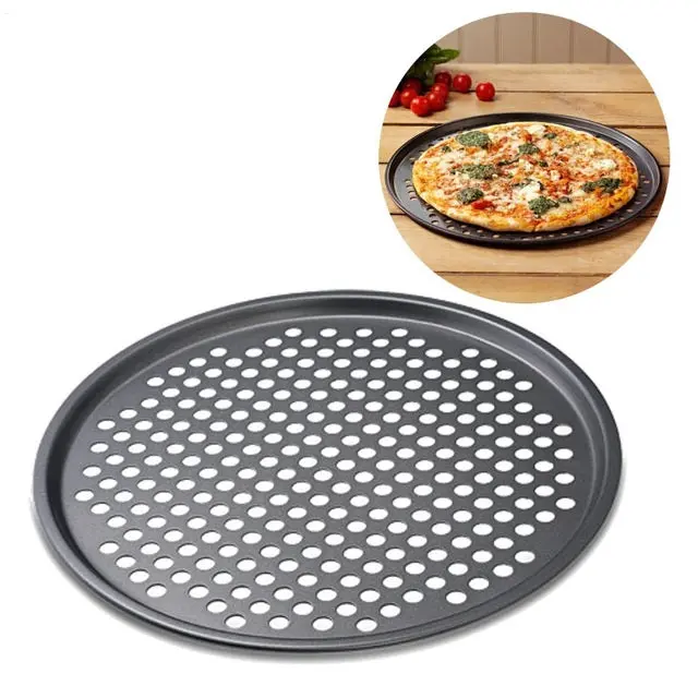 Keiserhof Kh-8281 Pizza Pan Set – Multi-Size Non-Stick Baking Trays For Crispy Homemade Pizzas 1