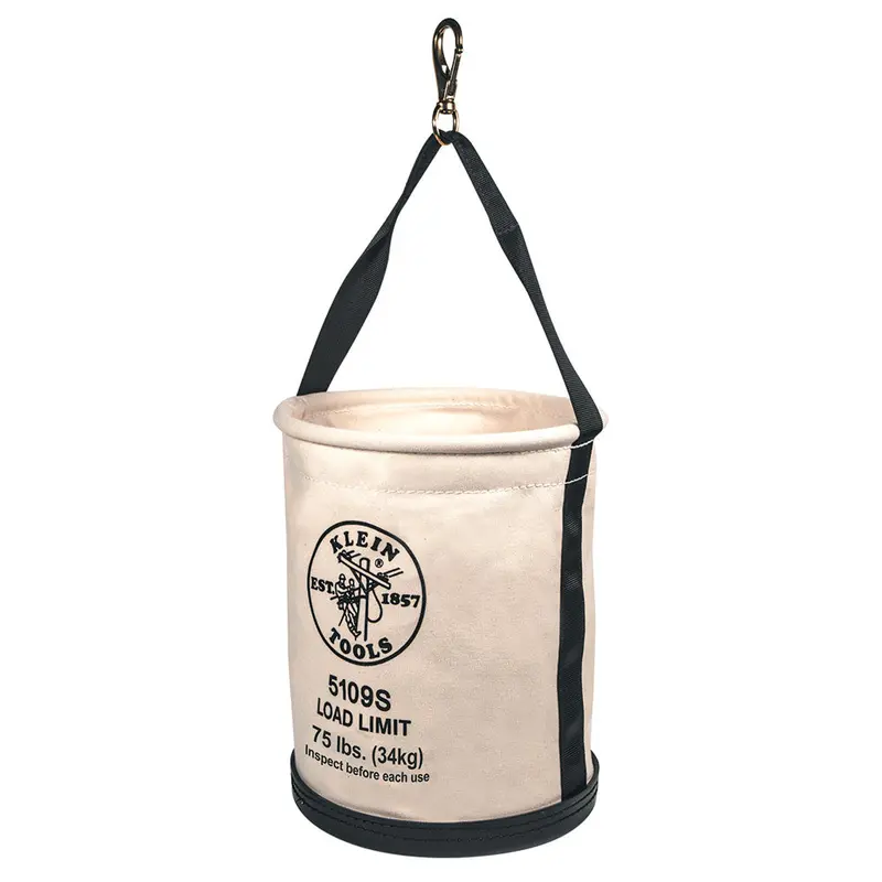 Klein Canvas Bolt Bucket With Swivel Snap Closure 1