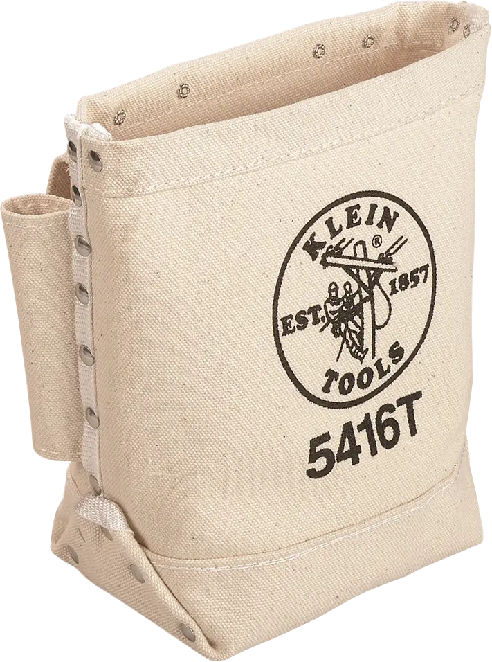 Klein Tools Bolt And Bull Pin Storage Bag – Heavy-Duty Fabric 1