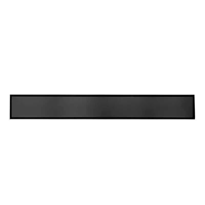 Large Floor Drain – Blackened Brass Wet Room Drain Cover 1