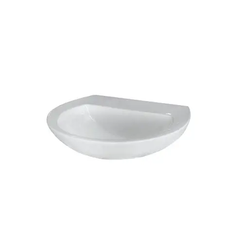 Lecico Atlas 600Mm Healthcare Wall-Hung Basin 1