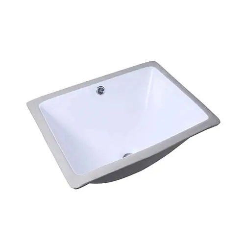 Lecico Sotto Undermount Ceramic Vanity Basin 1