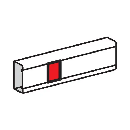 Legrand Snap-On Trunking Cover Joint – White Finish 1