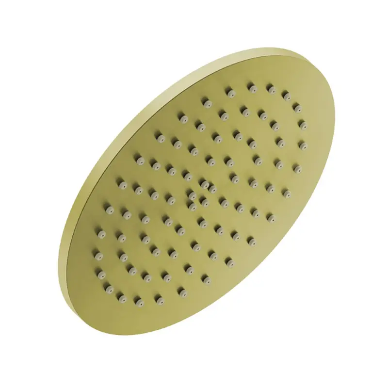 Liquidred Plus 200 Mm Shower Head – Champagne Gold (Brass Build) 1