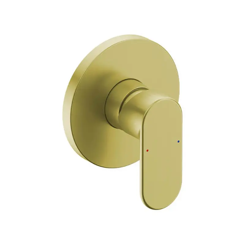 Liquidred Solace Concealed Shower Mixer – Champagne Gold Finish 1