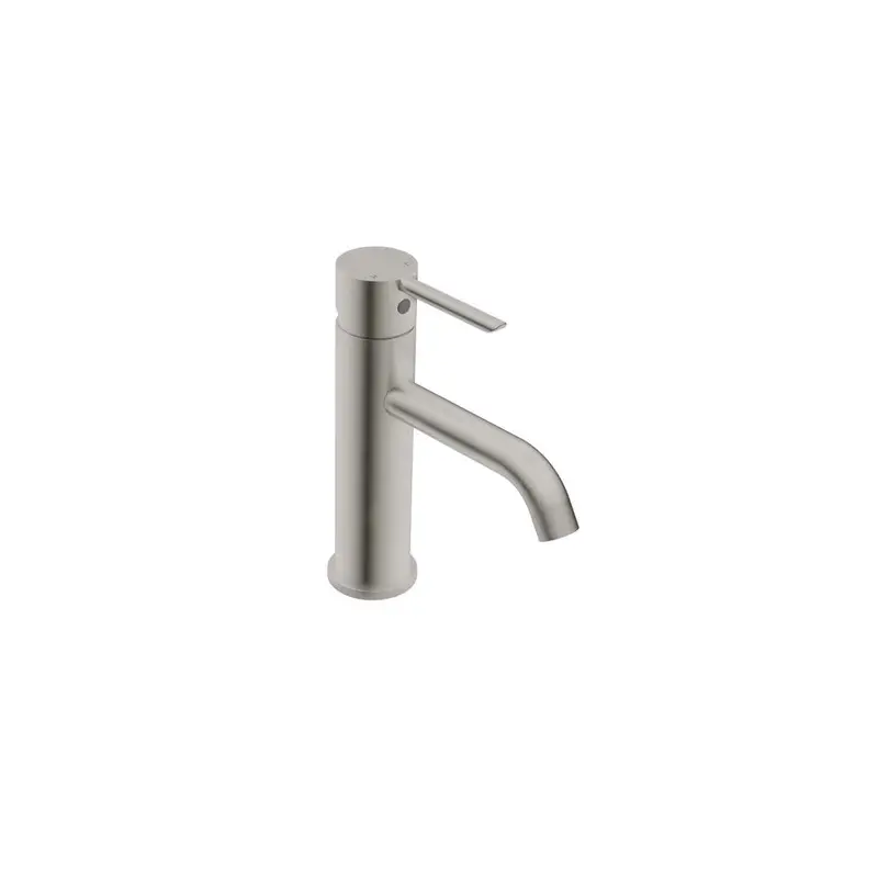 Liquidred Stilo 175Mm Single-Lever Basin Mixer – Brushed Stainless Steel Finish 1