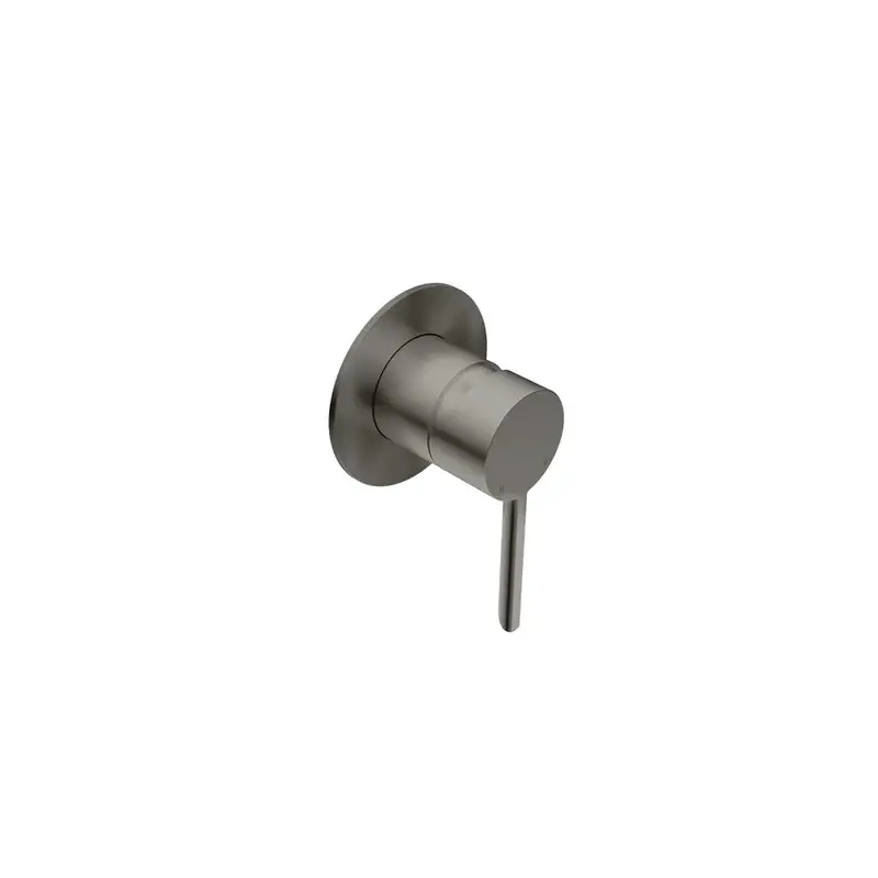 Liquidred Stilo Brushed Graphite Shower Mixer Trim Set 1