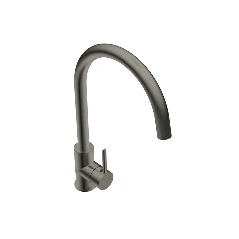 Liquidred Stilo Brushed Graphite Single-Lever Kitchen Faucet 1