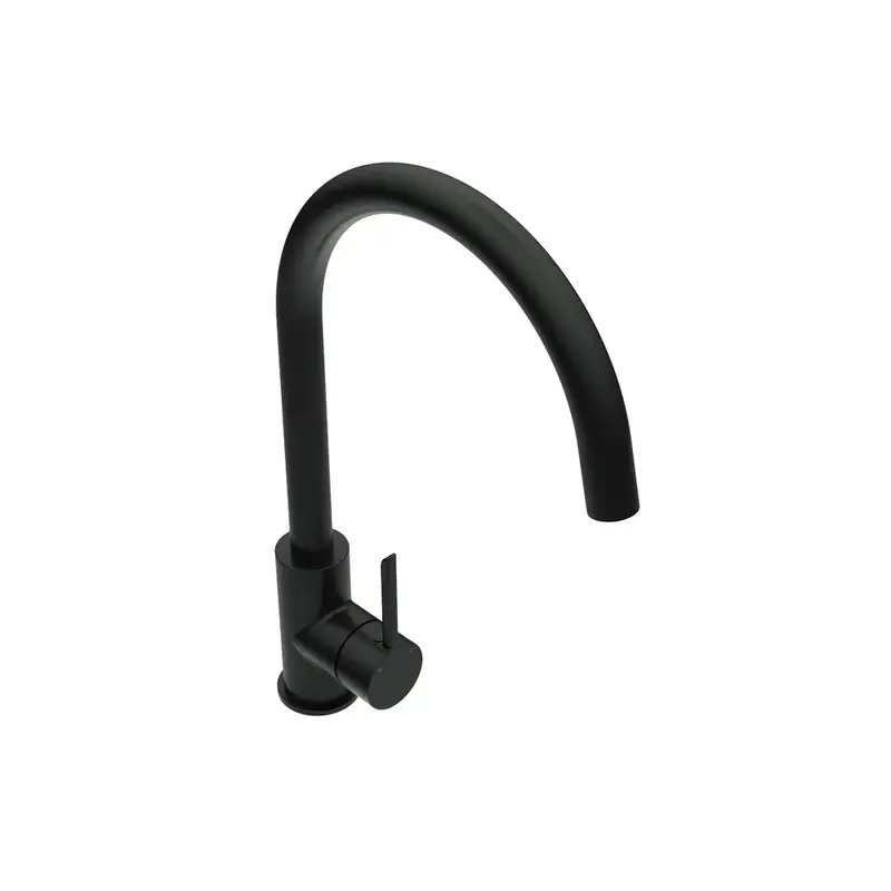 Liquidred Stilo Matte Black Single-Lever Kitchen Faucet 1