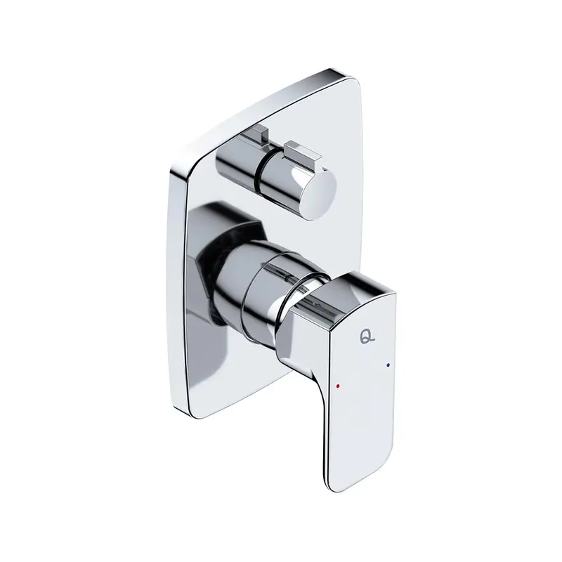 Liquidred Valour Concealed Bath Mixer Tap – Sleek Chrome Finish 1