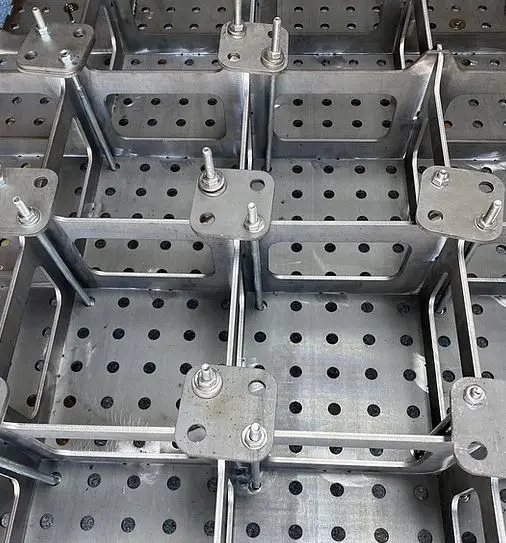 Mac Assembly Bracket Plate Kit – 10-Piece Set For Modular Weld Table Builds 1