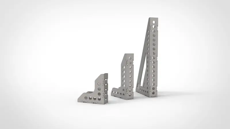 Mac Pro Slim Jim Starter Set – Compact Modular Jig Square System 1