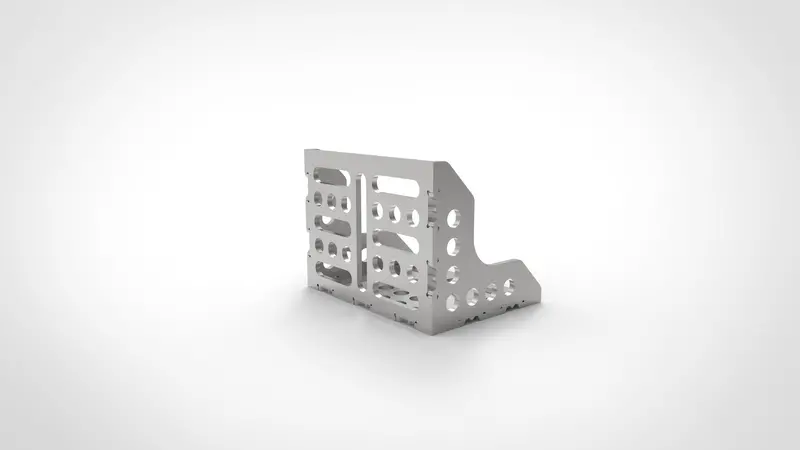 Mac Pro Slotted Wide Boy Jig Square – Modular Fixture Alignment Tool 1