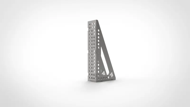 Mac Pro Tall Boy Jig Square – Vertical Modular Alignment Tool For Fixtures 1